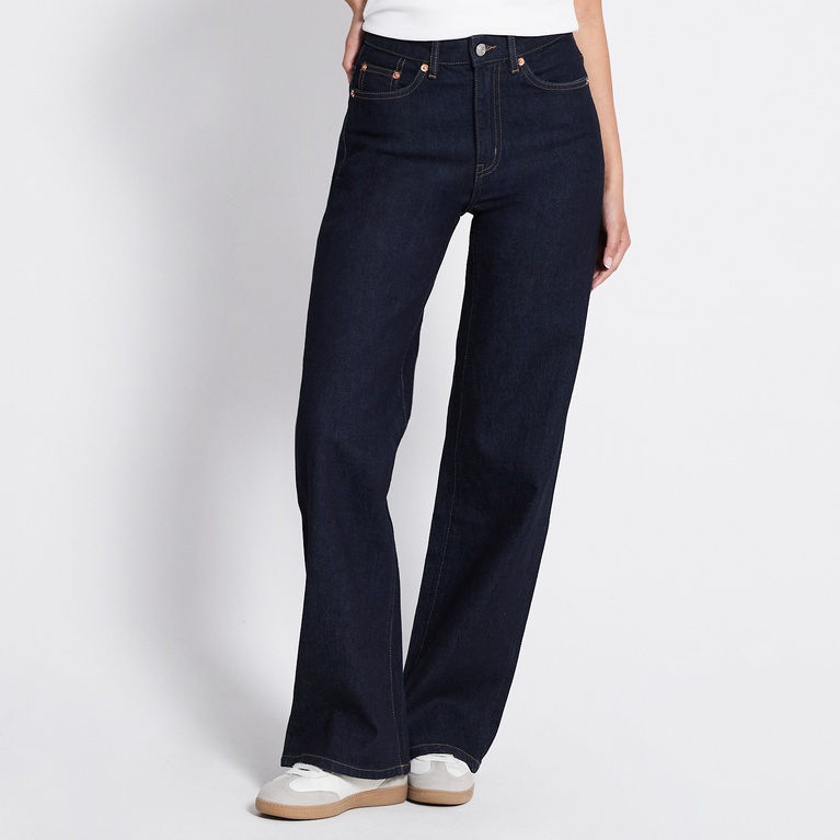 High waist Jeans "Boulevard X" Rinse